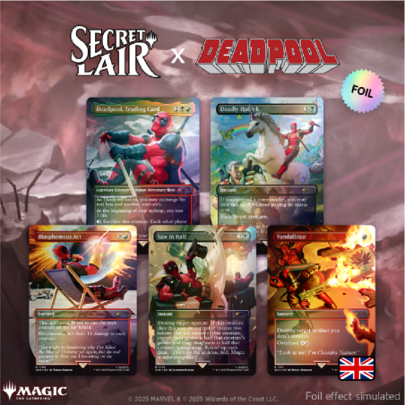 Secret Lair x Marvel's Deadpool - Foil Edition - OnlyFoils