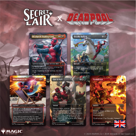 Secret Lair x Marvel's Deadpool Non-Foil Edition - OnlyFoils