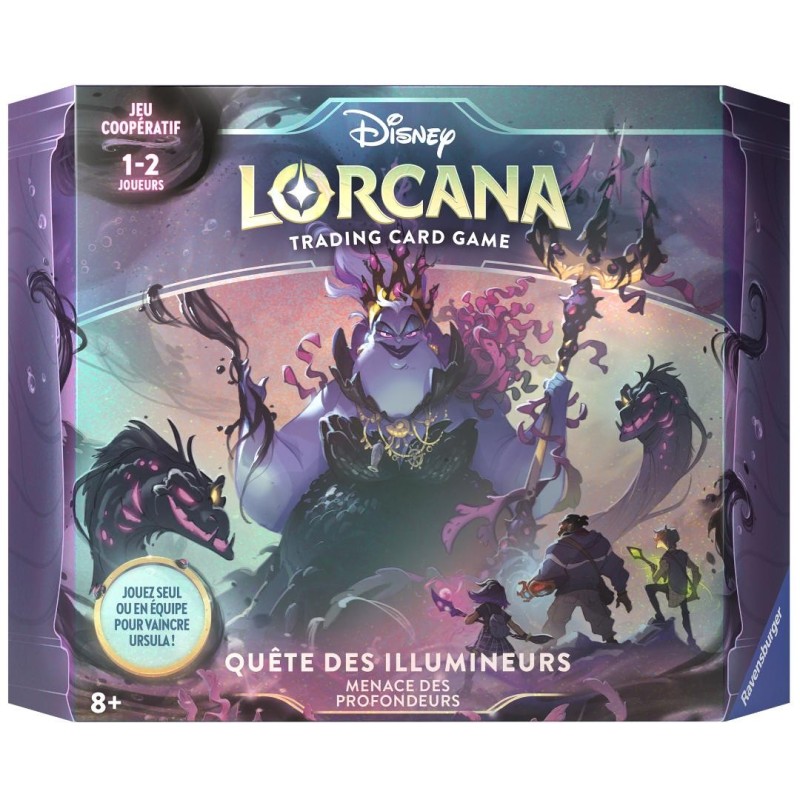Coffret de Jeu Ursula - Disney Lorcana Chapitre 4 - Menace des Profondeurs - FR - OnlyFoils Coffret de Jeu Ursula - Disney Lorcana Chapitre 4 - Menace des Profondeurs - FR - OnlyFoils