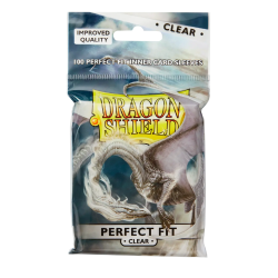 100 Perfect Fit Sleeves Transparentes Toploading Standard - Dragon Shield | OnlyFoils.fr