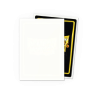 100 Sleeves Blanc Mate Format Standard - Dragon Shield | OnlyFoils.fr