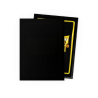 100 Sleeves Noir Mate Format Standard - Dragon Shield | OnlyFoils.fr