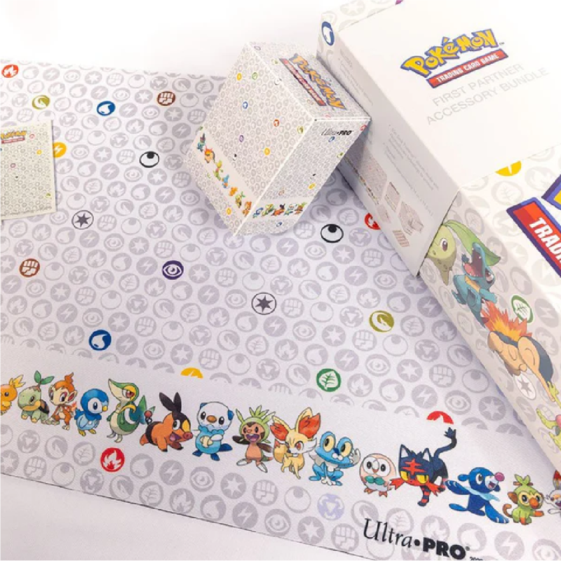 Premiers Partenaires - Bundle Accessoires Pokémon - Ultra PRO | OnlyFoils.fr Premiers Partenaires - Bundle Accessoires Pokémon - Ultra PRO | OnlyFoils.fr