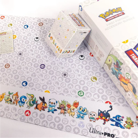 Premiers Partenaires - Bundle Accessoires Pokémon - Ultra PRO | OnlyFoils.fr