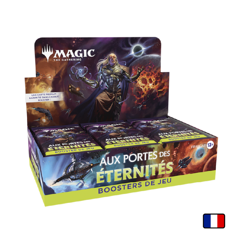 Boîte de 30 Boosters de jeu Aux portes des Éternités - Magic the Gathering FR | OnlyFoils.fr Boîte de 30 Boosters de jeu Aux portes des Éternités - Magic the Gathering FR | OnlyFoils.fr