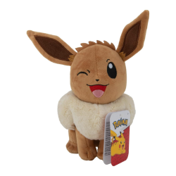 Peluche Evoli 20 cm - Pokémon Officielle | OnlyFoils.fr