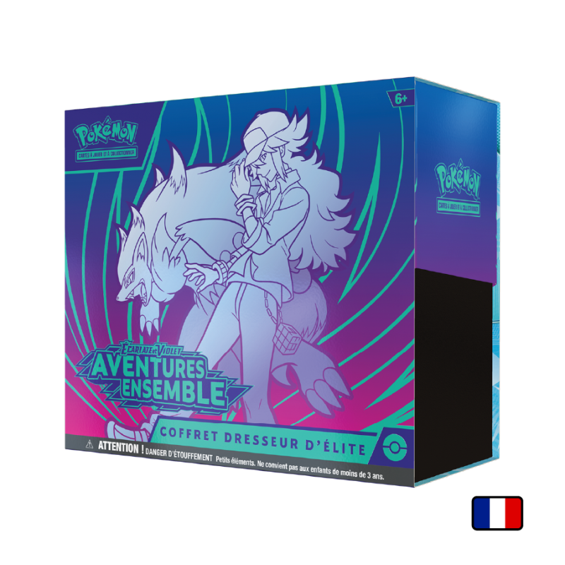 Coffret Dresseur d’Élite Pokémon EV09 Aventures Ensemble - FR | OnlyFoils.fr Coffret Dresseur d’Élite Pokémon EV09 Aventures Ensemble - FR | OnlyFoils.fr