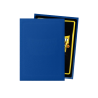 100 Sleeves Bleu Matte Format Standard - Dragon Shield | OnlyFoils.fr