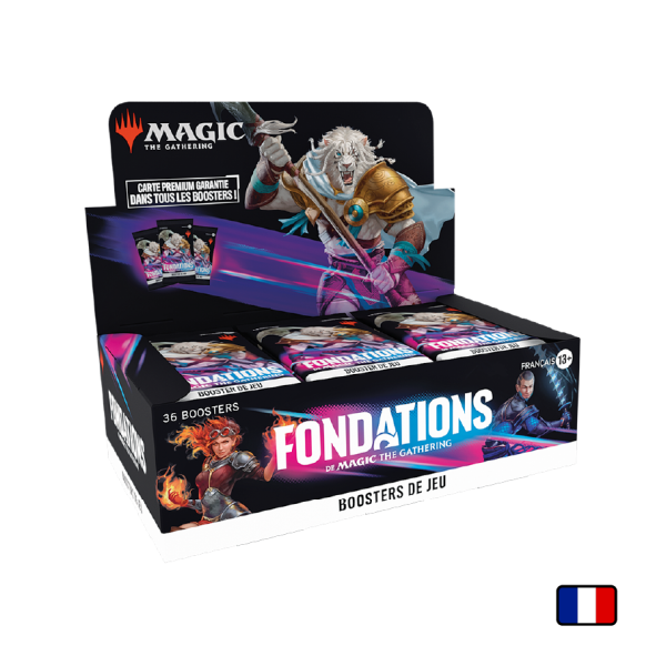 Boîte de 36 Boosters de Jeu - Fondations - Magic: The Gathering - FR| OnlyFoils.fr Boîte de 36 Boosters de Jeu - Fondations - Magic: The Gathering - FR| OnlyFoils.fr