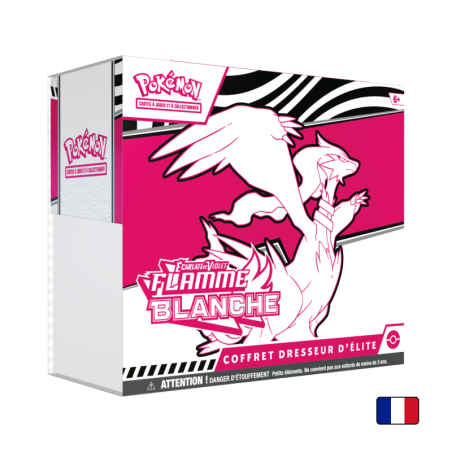 Pokémon: Coffret Dresseur d’élite Flamme Blanche - Reshiram - EV10.5 - FR | OnlyFoils.fr