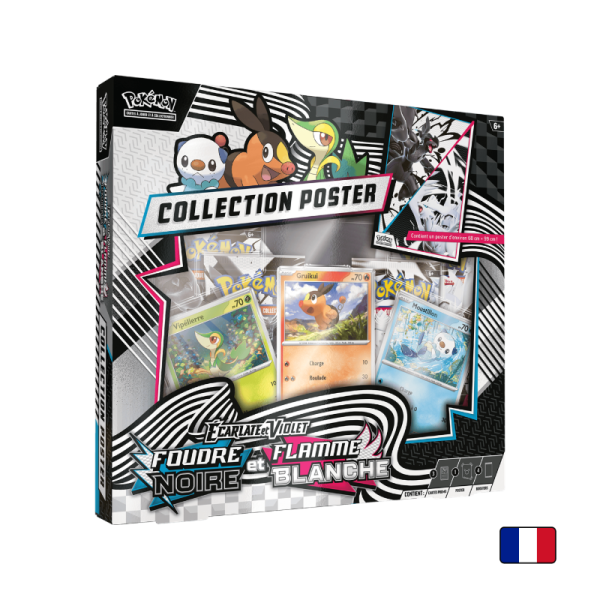Pokémon : Collection Poster Unys Foudre Noire & Flamme Blanche - EV10.5 - FR | OnlyFoils.fr Pokémon : Collection Poster Unys Foudre Noire & Flamme Blanche - EV10.5 - FR | OnlyFoils.fr