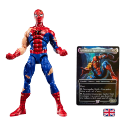 Figurine Marvel Legends Battle-Damaged Spider-Man x Magic: The Gathering