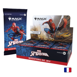 Boîte de boosters de jeu Marvel's Spider-Man