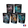 Lots de 5 Decks Commander - Tarkir : La Tempête des Dragons - Magic FR - OnlyFoils
