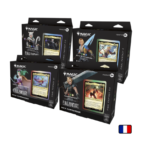 Lot 4 Decks Commander FINAL FANTASY - Magic FR - OnlyFoils